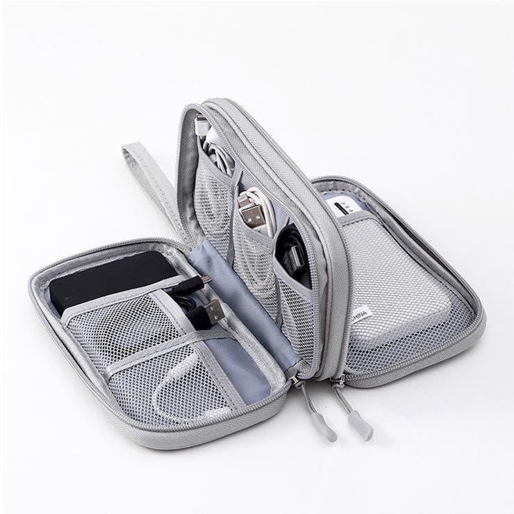 ガジェットポーチ トラベルポーチ 小物入れ | PlusNao | 詳細画像7 