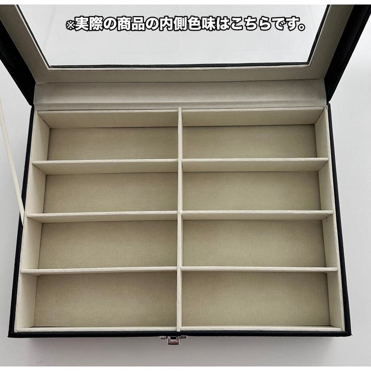 メガネケース 8本 レザー調 | PlusNao | 詳細画像3 