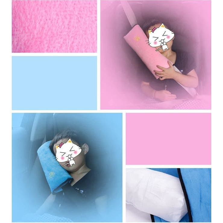 シートベルトカバー シートベルトクッション シートベルト枕 | PlusNao | 詳細画像2 