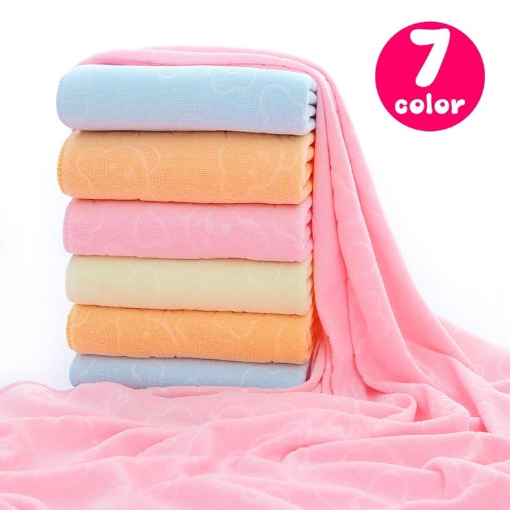 バスタオル バス用品 バスグッズ | PlusNao | 詳細画像1 