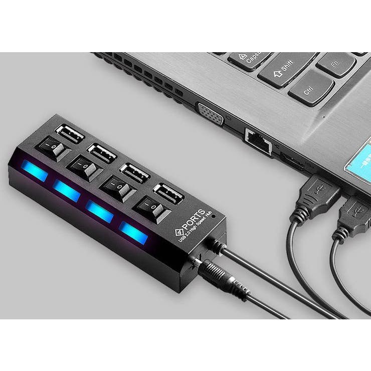 USBハブ USB2 HUB | PlusNao | 詳細画像3 