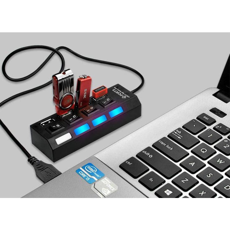 USBハブ USB2 HUB | PlusNao | 詳細画像5 