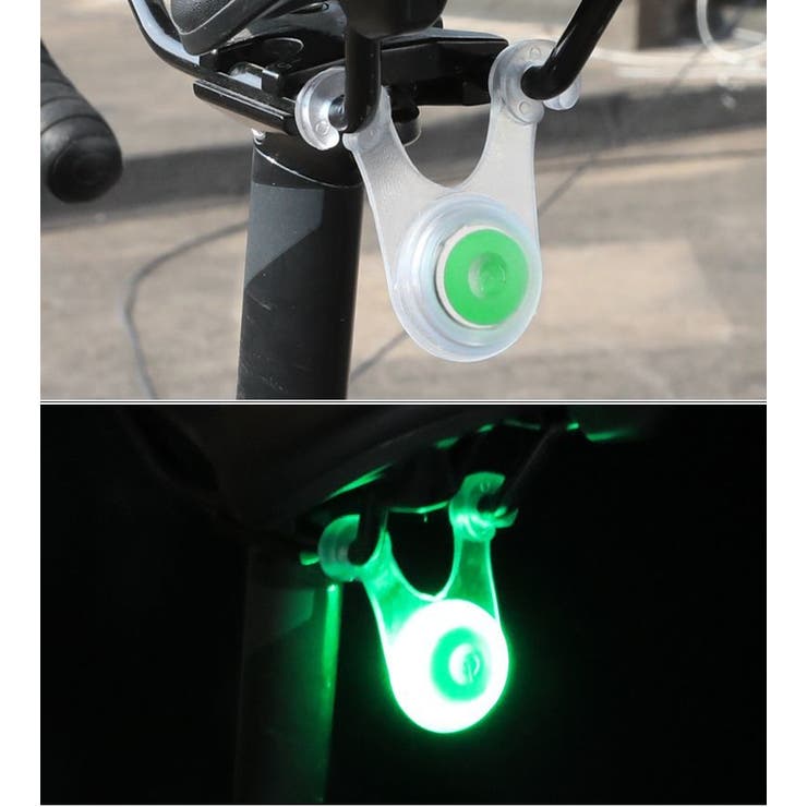 自転車用テールライト リアライト 電池式 | PlusNao | 詳細画像2 
