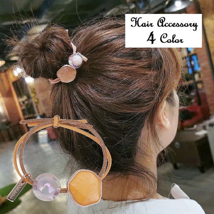 ヘアゴム クリア ボール | PlusNao | 詳細画像1 
