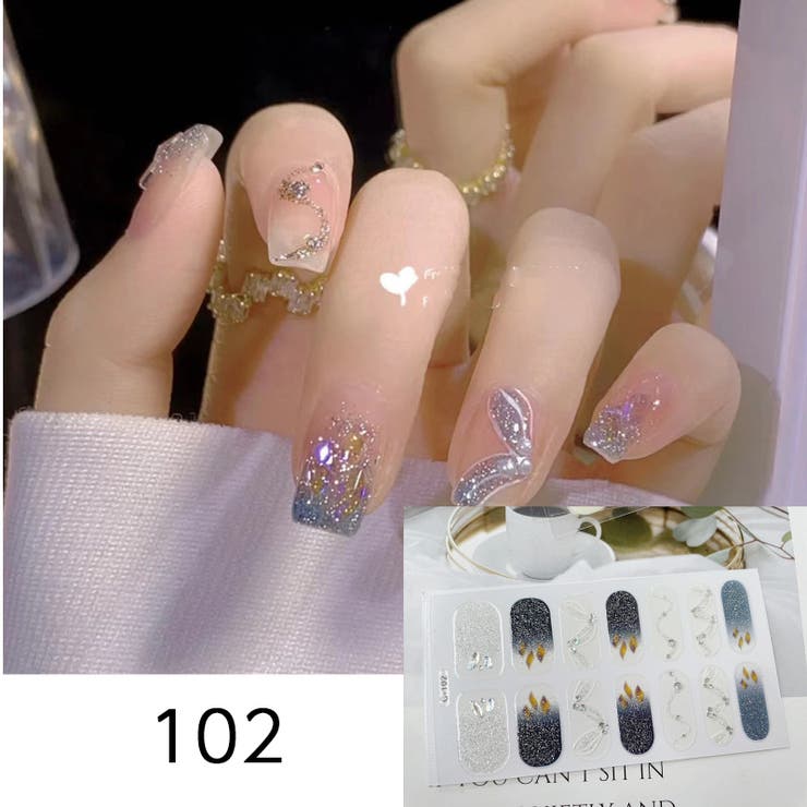 ネイルシール 単品 1シート | PlusNao | 詳細画像2 