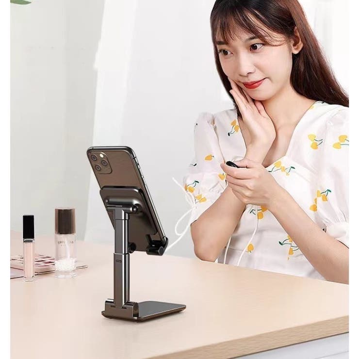 スマホスタンド 折りたたみ式 スマートフォンスタンド | PlusNao | 詳細画像2 