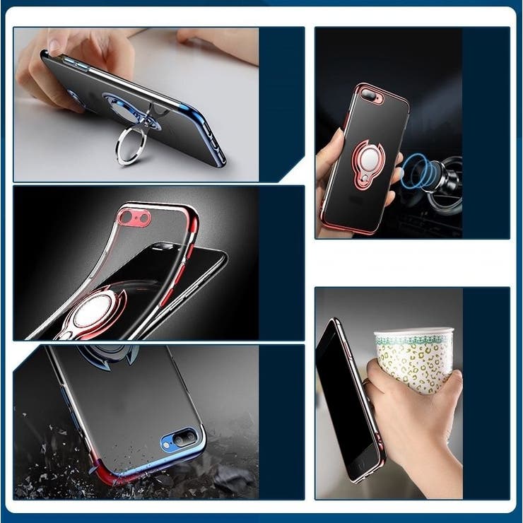 iPhoneケース フィンガーリング付き カバー | PlusNao | 詳細画像9 