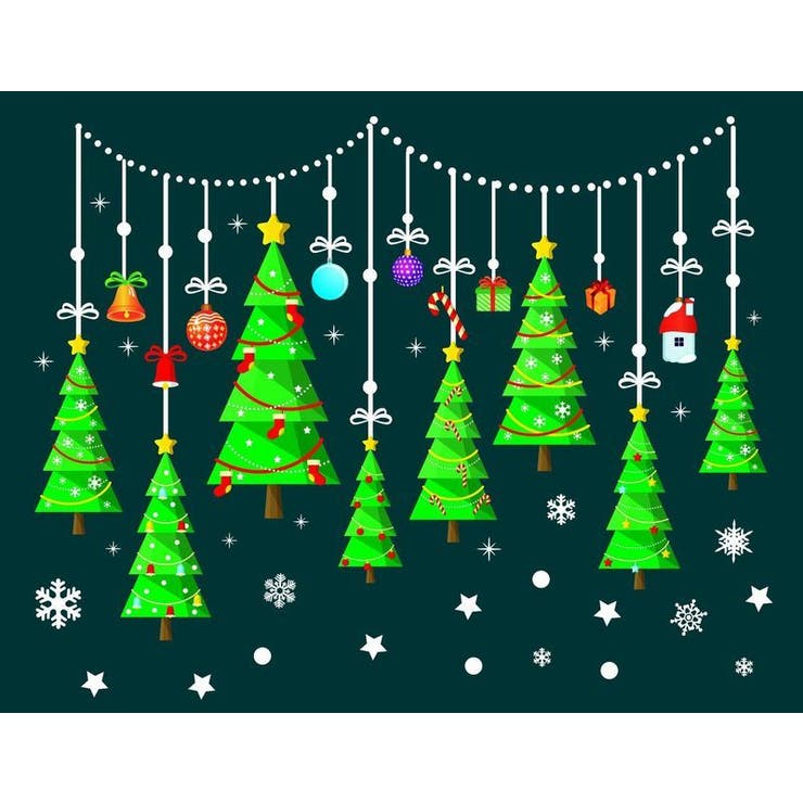 ウォールステッカー 貼ってはがせる クリスマス | PlusNao | 詳細画像5 