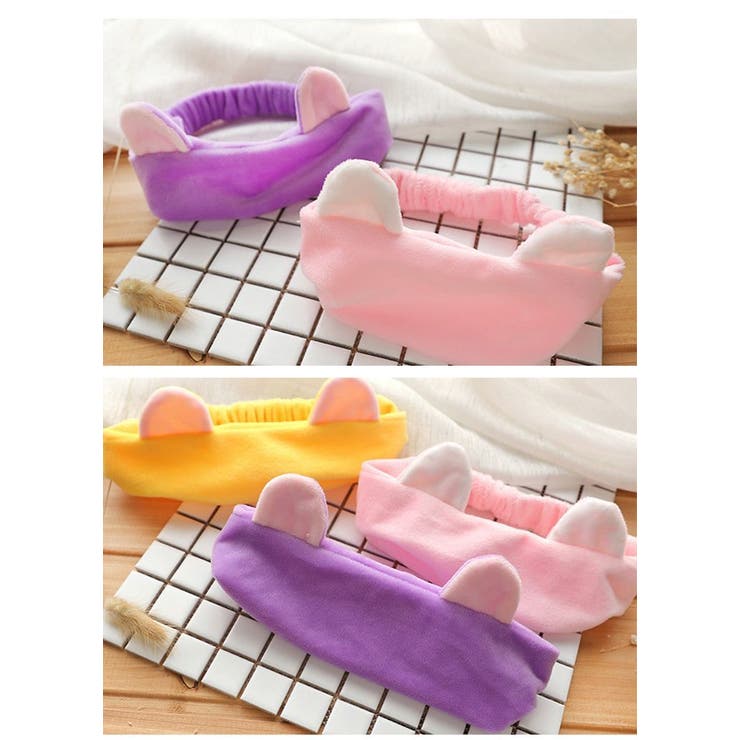 ヘアバンド ネコ耳 ヘアターバン | PlusNao | 詳細画像7 