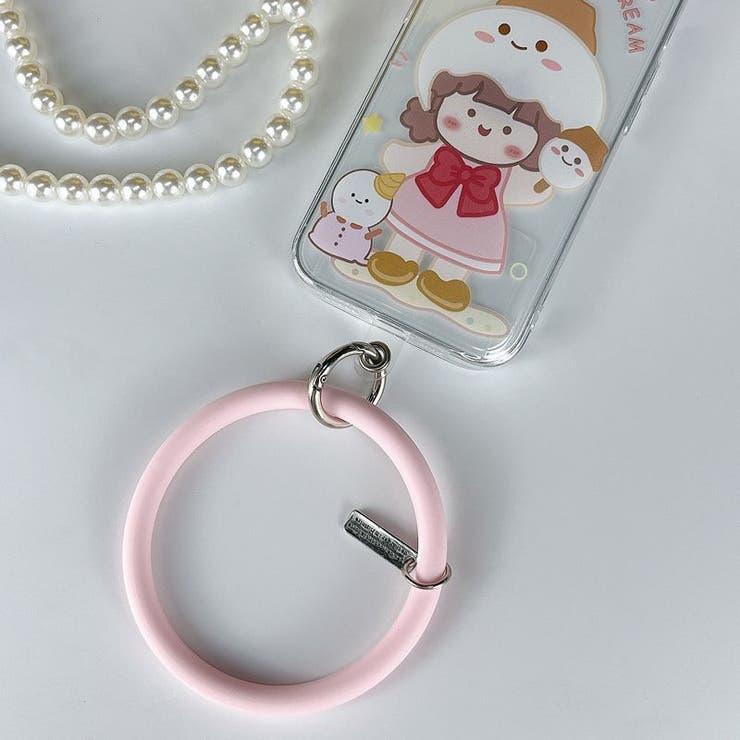 スマホ リングストラップ シリコンブレスレット | PlusNao | 詳細画像3 