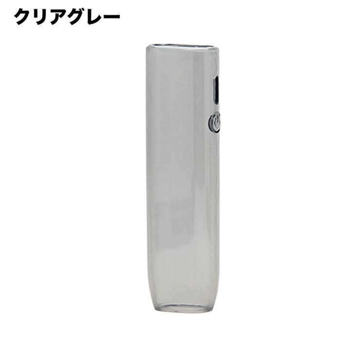 iQOSケース デコ pink×White ファー付き 【59】