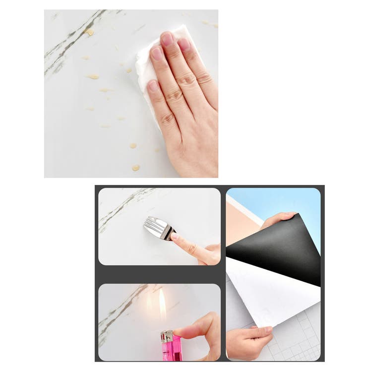 壁紙シール 2枚セット キッチンシート | PlusNao | 詳細画像18 