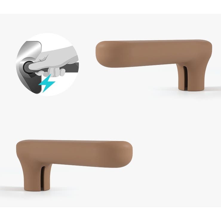 ドアノブカバー 同色2個セット グリップクッション | PlusNao | 詳細画像5 