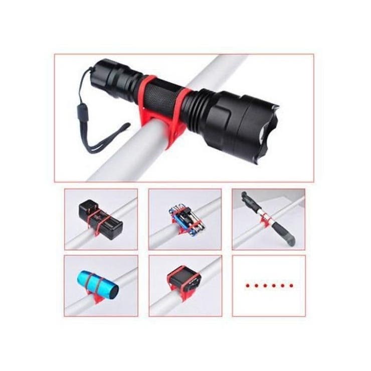 自転車用シリコンバンド 固定用ゴムバンド 懐中電灯 | PlusNao | 詳細画像3 