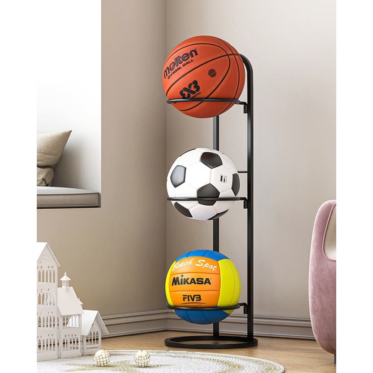 ボールラック ボールスタンド ボール収納 | PlusNao | 詳細画像7 