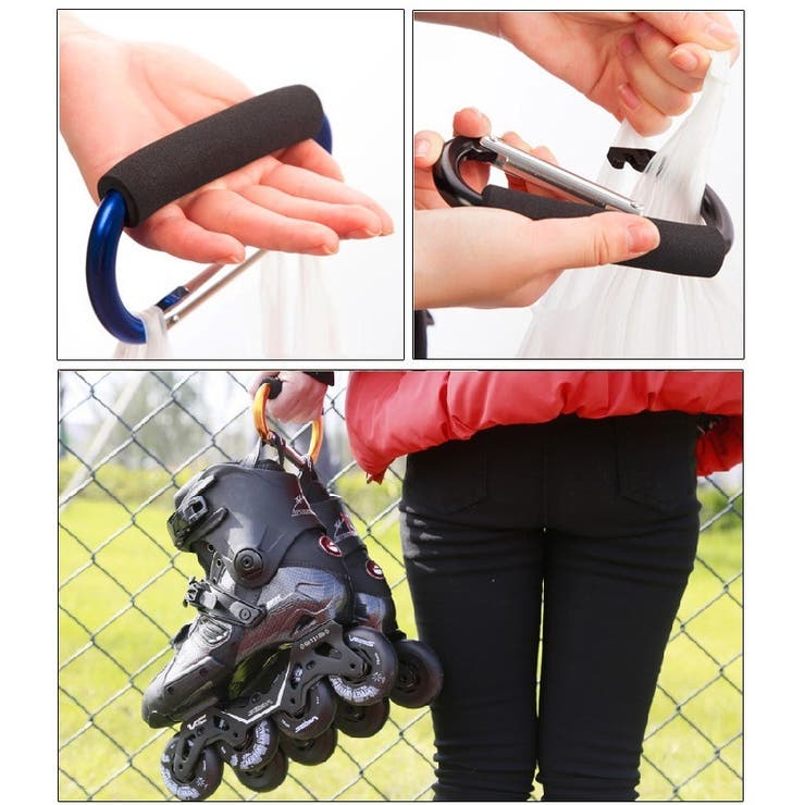 ジャンボカラビナ 持ち手付き 特大 | PlusNao | 詳細画像4 