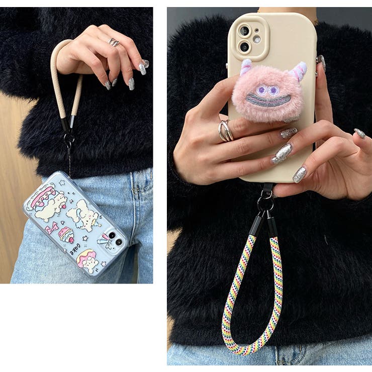 スマホストラップ ハンドストラップ リストストラップ[品番