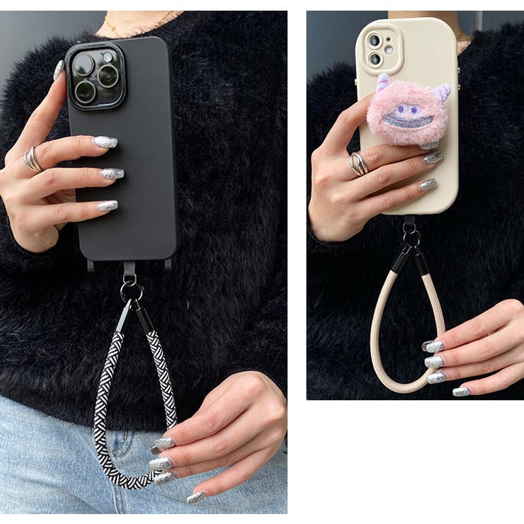 スマホストラップ ハンドストラップ リストストラップ[品番