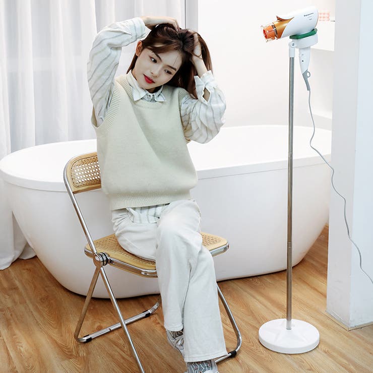 ドライヤースタンド ドライヤーホルダー 伸縮式 | PlusNao | 詳細画像2 