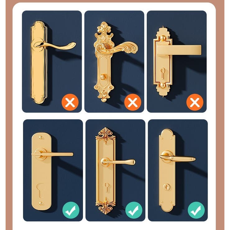 ドアノブカバー ソフトカバー ドアクリップ | PlusNao | 詳細画像8 