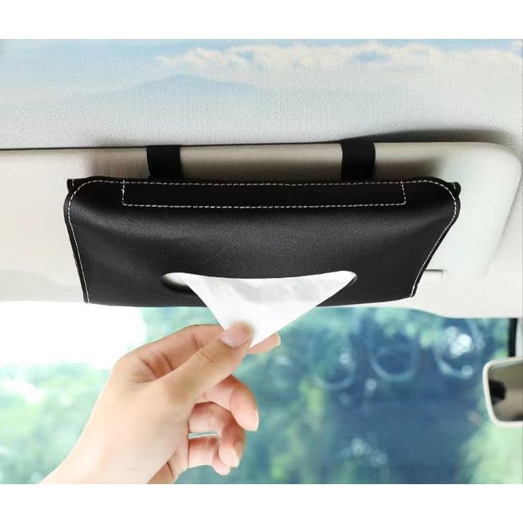車用ティッシュケース カーアクセサリー カー用品 | PlusNao | 詳細画像2 