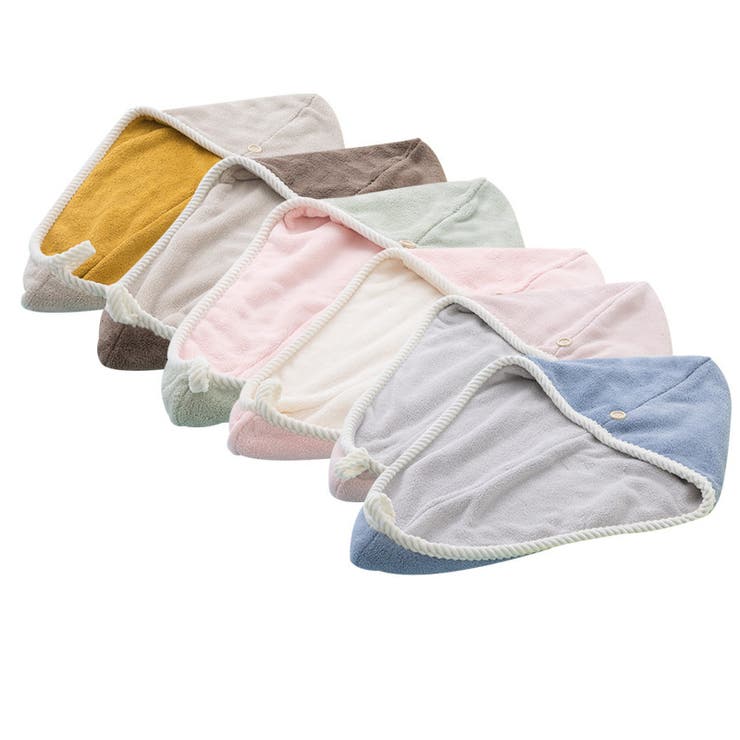 ヘアドライタオル タオルキャップ ドライキャップ | PlusNao | 詳細画像9 