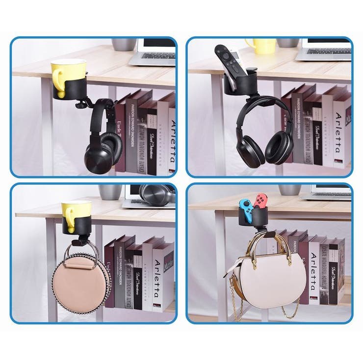 ドリンクホルダー クランプ式 フック付き | PlusNao | 詳細画像5 