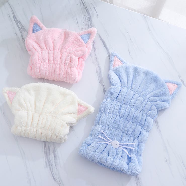 ヘアドライタオル タオルキャップ ドライキャップ | PlusNao | 詳細画像4 