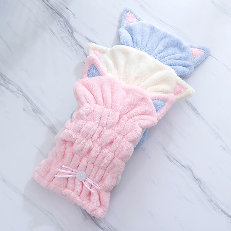 ヘアドライタオル タオルキャップ ドライキャップ | PlusNao | 詳細画像5 