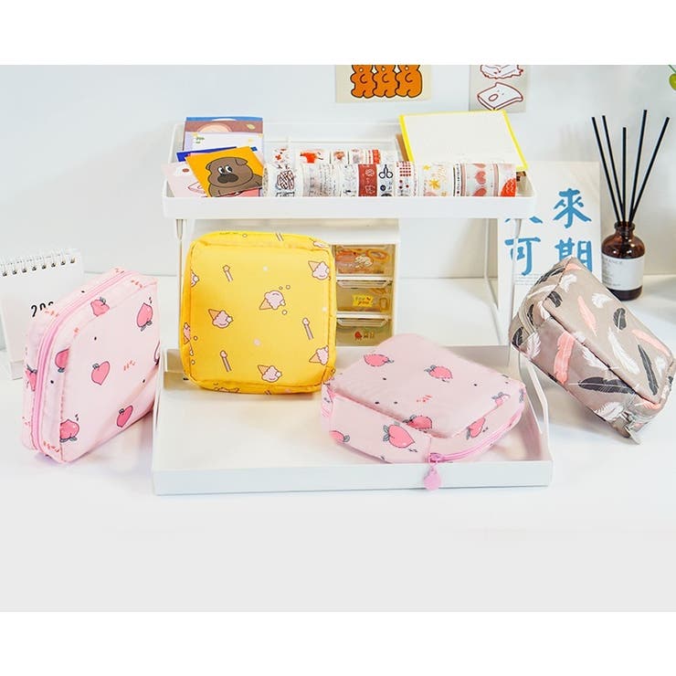 マルチポーチ ミニポーチ メイクポーチ | PlusNao | 詳細画像2 