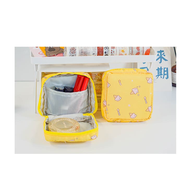 マルチポーチ ミニポーチ メイクポーチ | PlusNao | 詳細画像5 