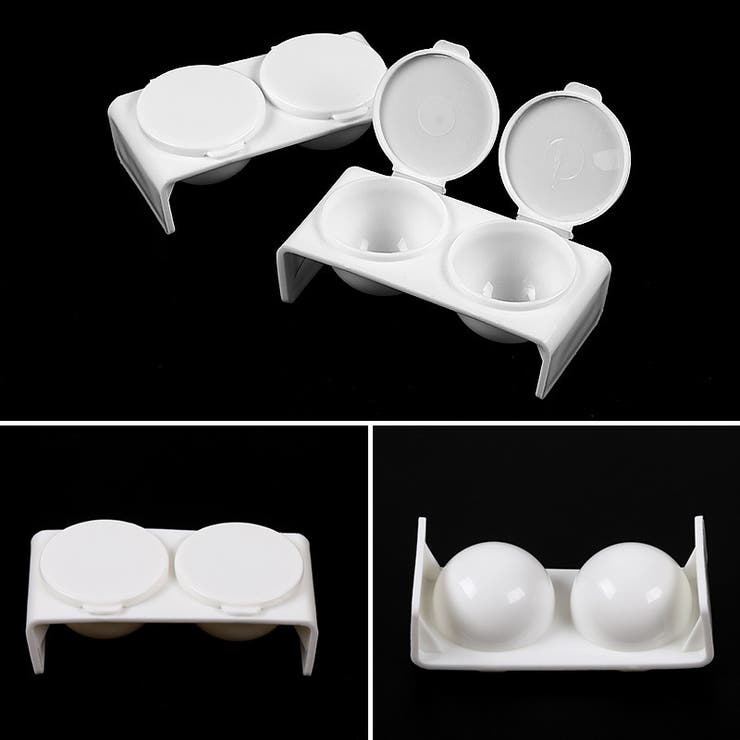 ネイル用パレット フタ付き 同色2個セット | PlusNao | 詳細画像3 