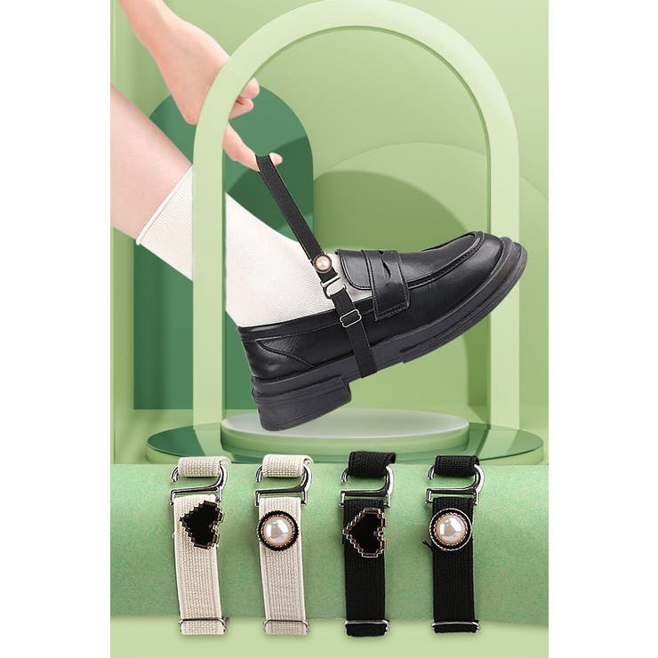 シューズストラップ パンプスベルト シューズバンド | PlusNao | 詳細画像2 