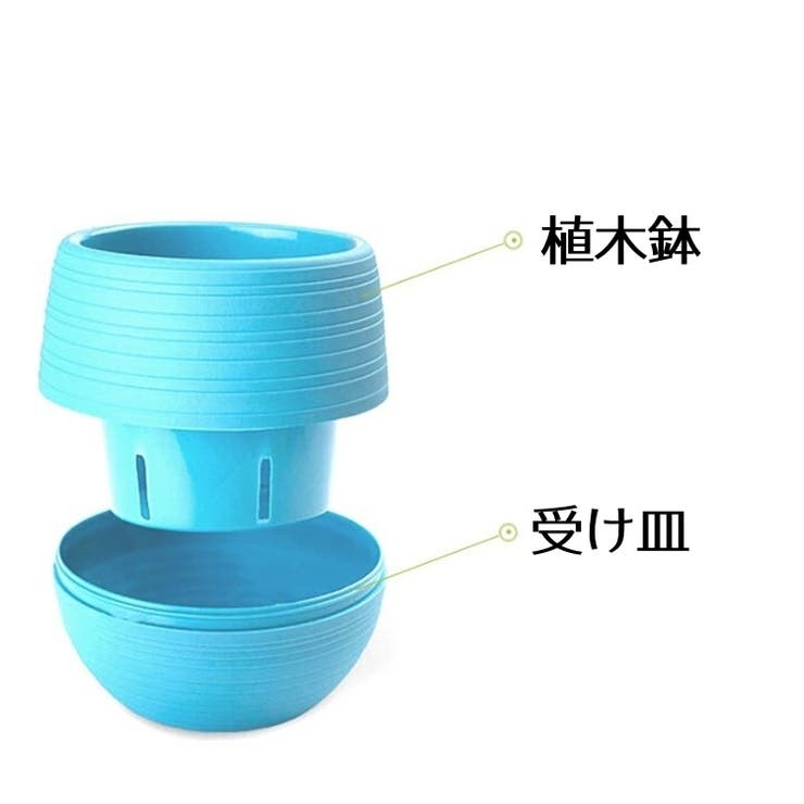 植木鉢 フラワーポット 受け皿付き | PlusNao | 詳細画像13 