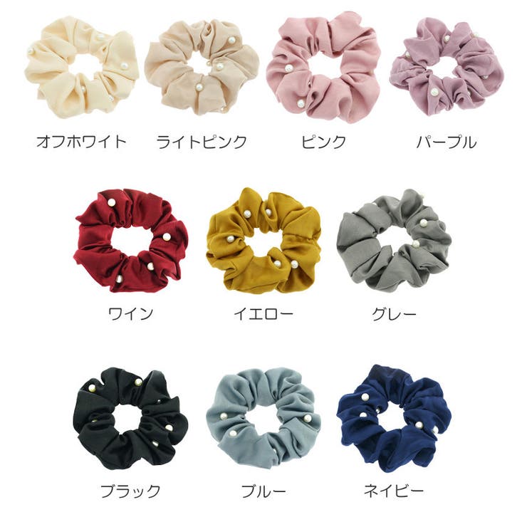 シュシュ ヘアゴム ヘアアクセサリー | PlusNao | 詳細画像13 