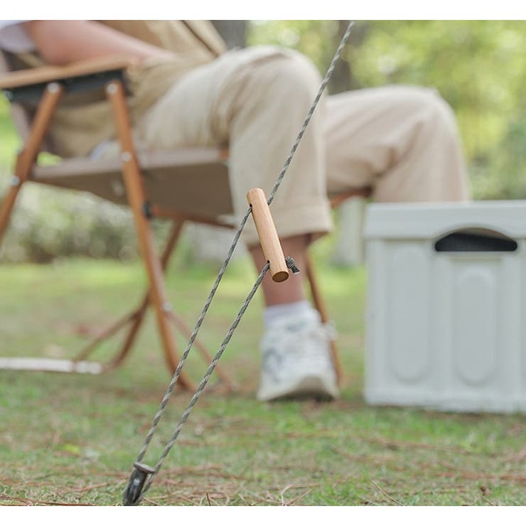 ロープテンショナー 4個セット 木製 | PlusNao | 詳細画像3 