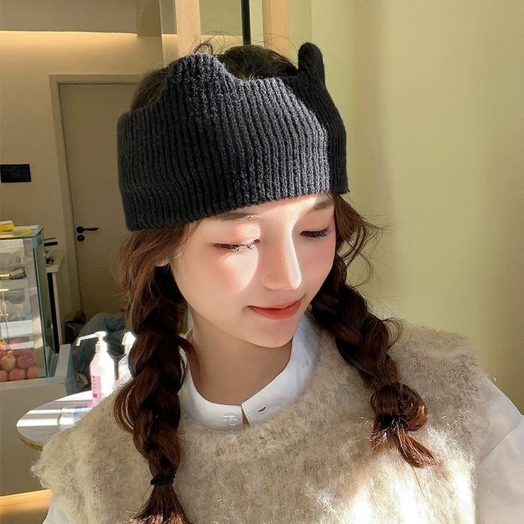 ヘアバンド ヘッドバンド 耳付き | PlusNao | 詳細画像5 
