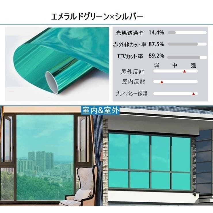 窓ガラスフィルム 遮光フィルム ガラスフィルム | PlusNao | 詳細画像11 
