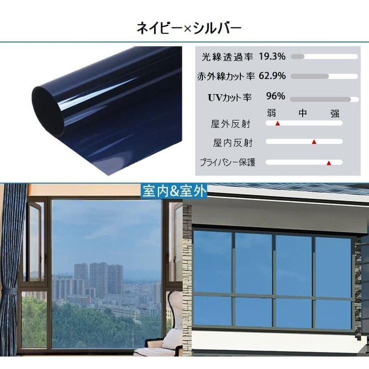 窓ガラスフィルム 遮光フィルム ガラスフィルム | PlusNao | 詳細画像13 