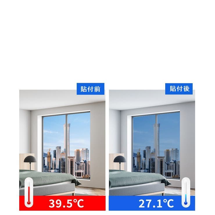 窓ガラスフィルム 遮光フィルム ガラスフィルム | PlusNao | 詳細画像6 