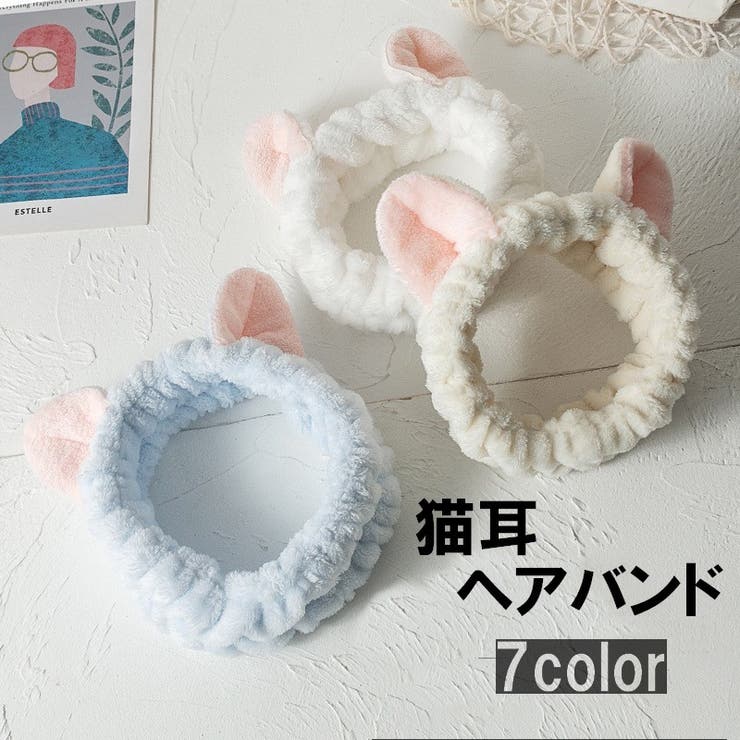ヘアバンド ヘアアクセサリー 猫耳 | PlusNao | 詳細画像1 