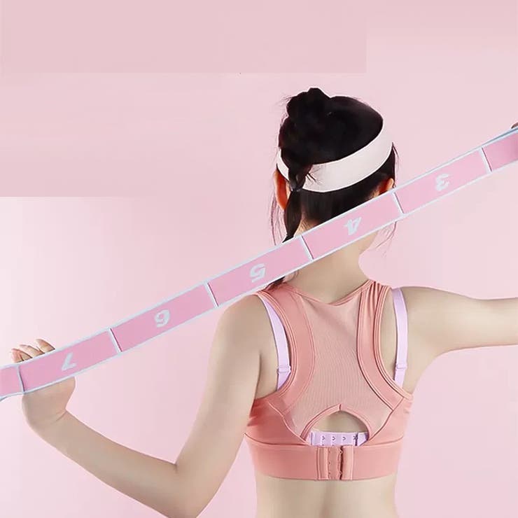 エクササイズバンド ストレッチストラップ トレーニングチューブ | PlusNao | 詳細画像2 