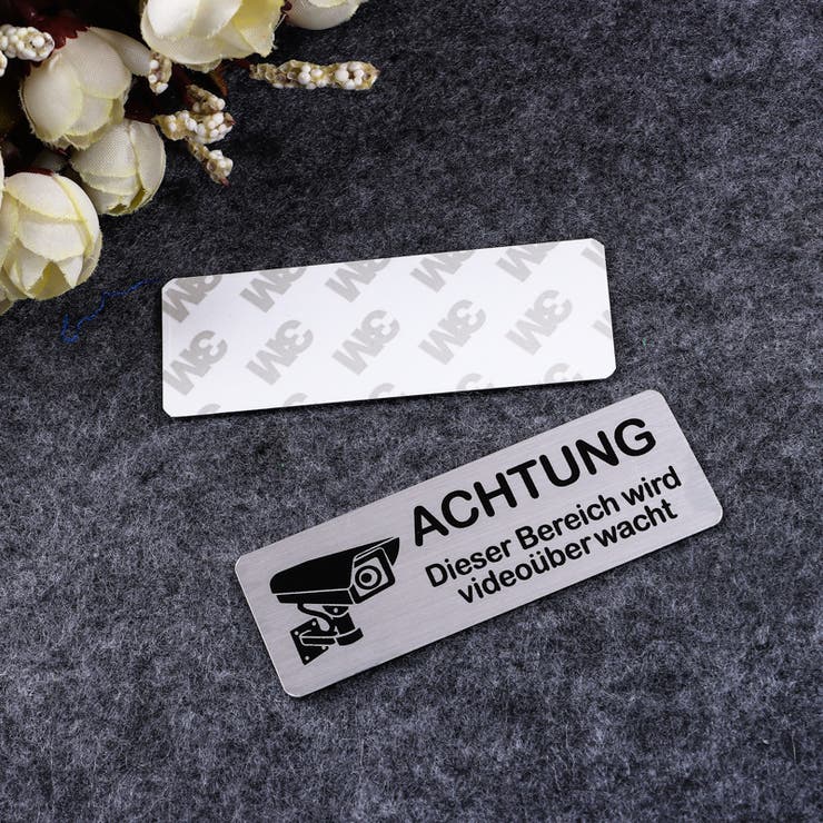 防犯カメラステッカー ウォールステッカー 壁紙シール | PlusNao | 詳細画像2 