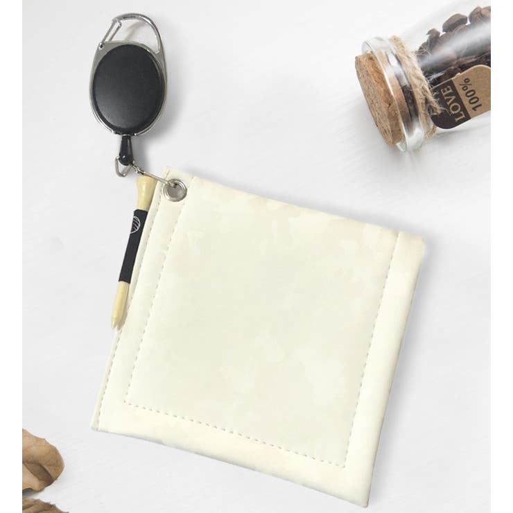 ゴルフボールクリーナー ボール拭き フック付きタオル | PlusNao | 詳細画像4 