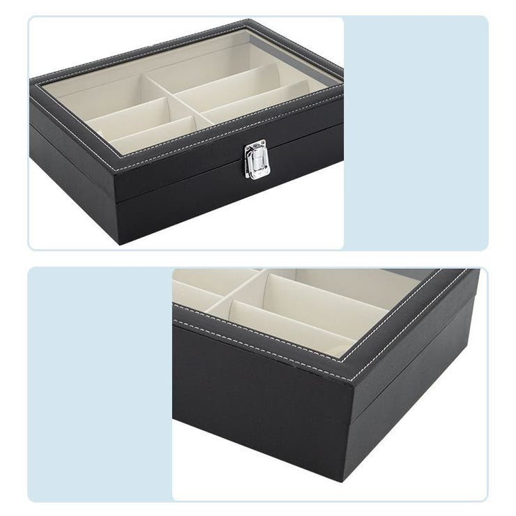 メガネケース 8本 PUレザー | PlusNao | 詳細画像7 