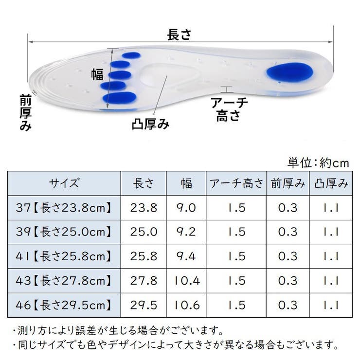 インソール 中敷き レディース | PlusNao | 詳細画像12 