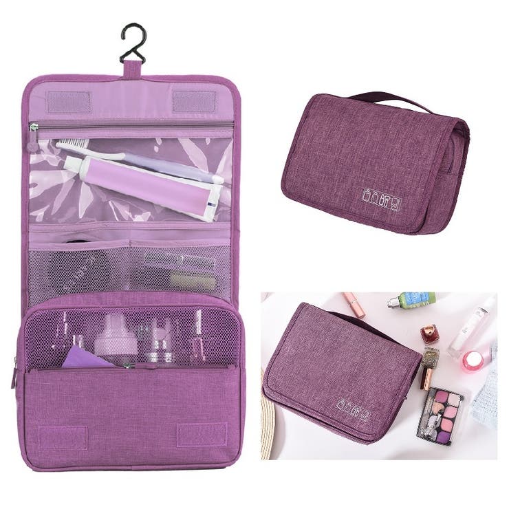 トラベルポーチ 化粧ポーチ メイクポーチ | PlusNao | 詳細画像13 