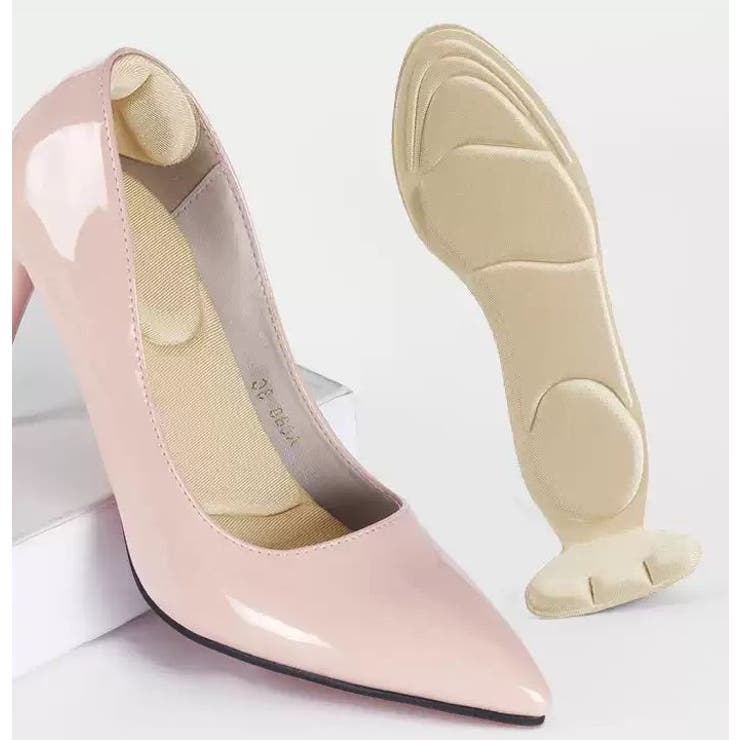 インソール 中敷き かかとパッド付き | PlusNao | 詳細画像2 