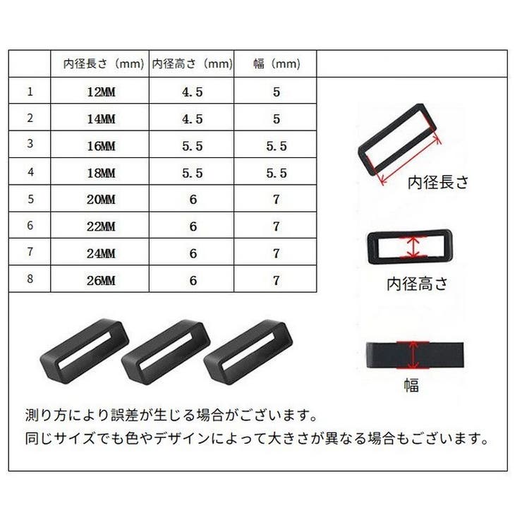 ベルトループ 5個セット 腕時計用 | PlusNao | 詳細画像19 