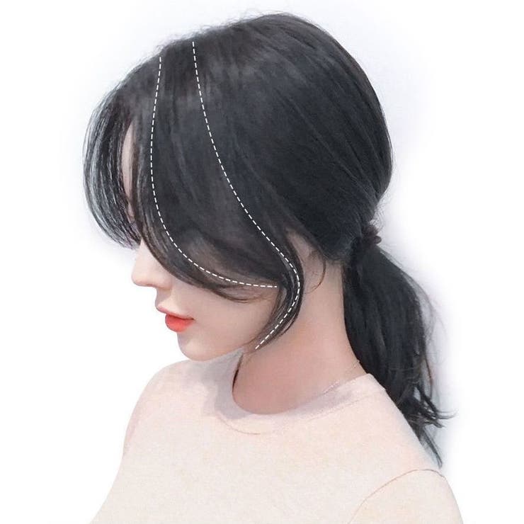 前髪ウィッグ レディース エクステ | PlusNao | 詳細画像9 